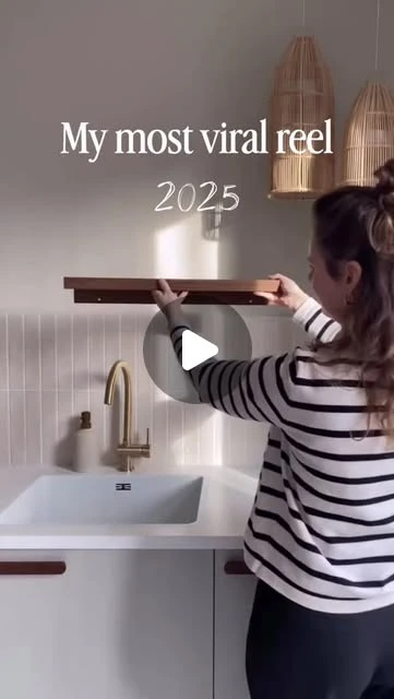 ALENA • DIY & Interieurinspiratie on Instagram: "Happy New Year! ✨Here’s my most viral video of 2025… I can’t wait to bring you so much more this year!•••#ikeahack #mosslanda #ikea #ikeadiy #viralreel"