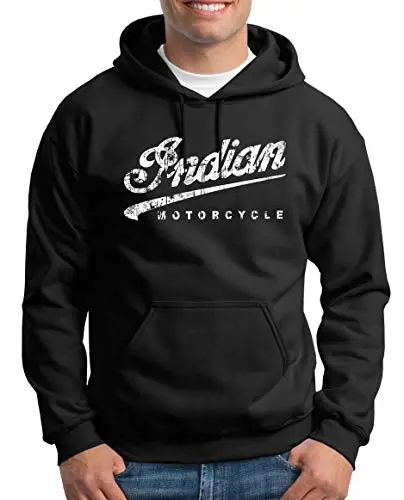 TShirt-People - Sweat à capuche pour homme Indian Motorcycle - Noir - XX-Large