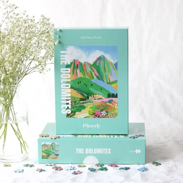 Puzzle The Dolomites 500 pièces - Piecely - Trevell