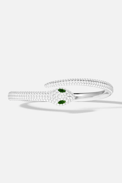 Bracelet Ouvert Kaa - Argent