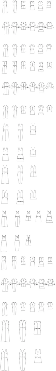 Jazz Sewing Pattern – Over 80 Variations, e-book Size 0 to 28