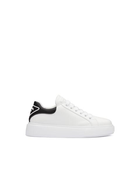 Baskets en cuir