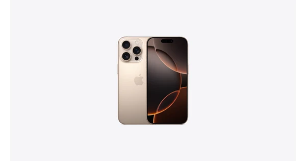 iPhone 16 Pro 128 Go Titane sable