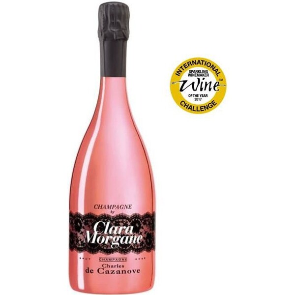 Champagne Charles de Cazanove By Clara Morgane Rosé - 75 cl