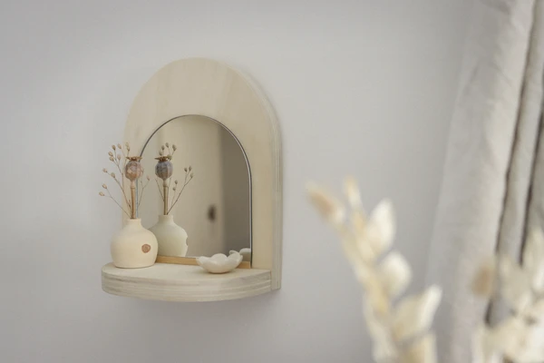 DIY : fabriquer une étagère miroir en bois - Home magazine