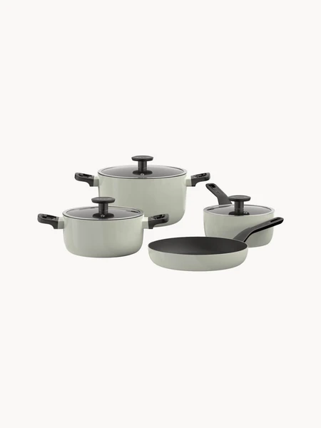 Batterie de cuisine antiadhésive Glints - 4 pièces