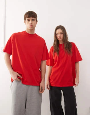 COLLUSION - T-shirt unisexe - Rouge