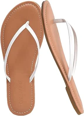 CUSHIONAIRE | Women's Cora Flat Flip Flop Sandal with +Comfort