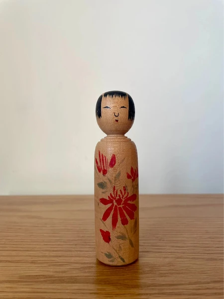 Vintage dento kokeshi Kitayama Kenichi