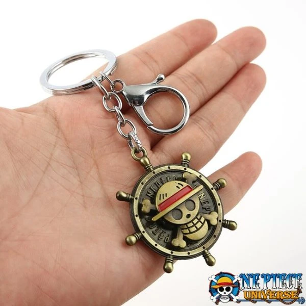 One Piece Logo Keychain Metal - Official One Piece Merch Collection 2024 - One Piece Universe Store