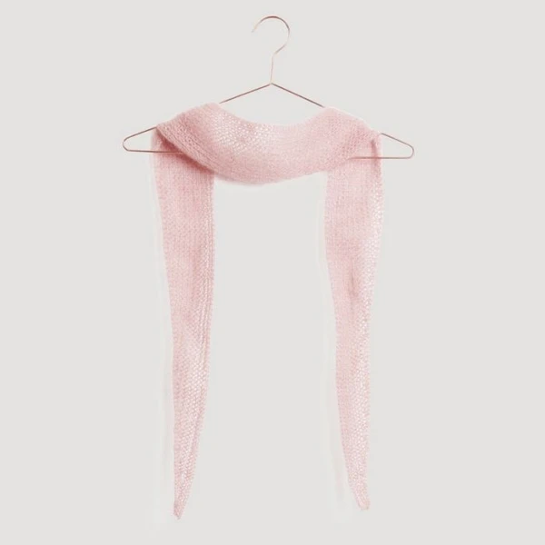 Kit tricot mini écharpe mohair pailleté Rico