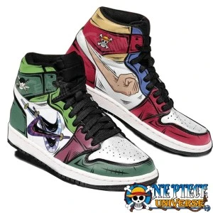 One Piece Zoro And Luffy JD Sneakers 