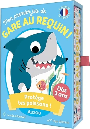 Editions AUZOU - Mon Premier Jeu de Gare Au Requin - Protege Tes Poissons