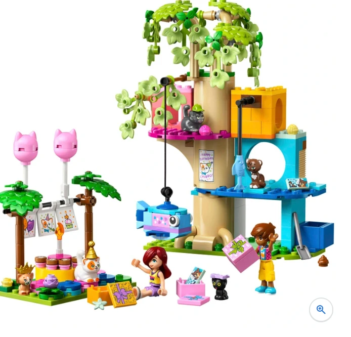 LEGO Friends 42666 La Fête d'Anniversaire et l'Arbre à Chats