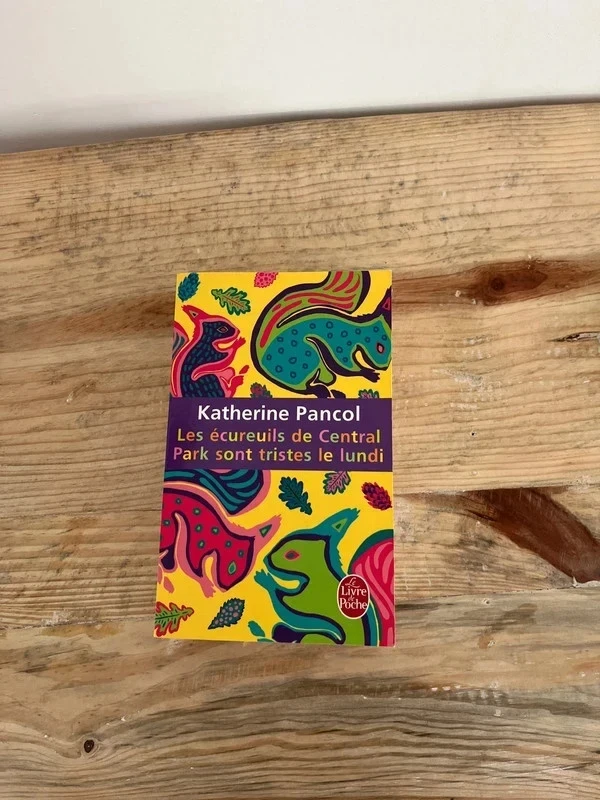 Livre Pancol Les Ecureuils de Central Park sont tristes le lundi