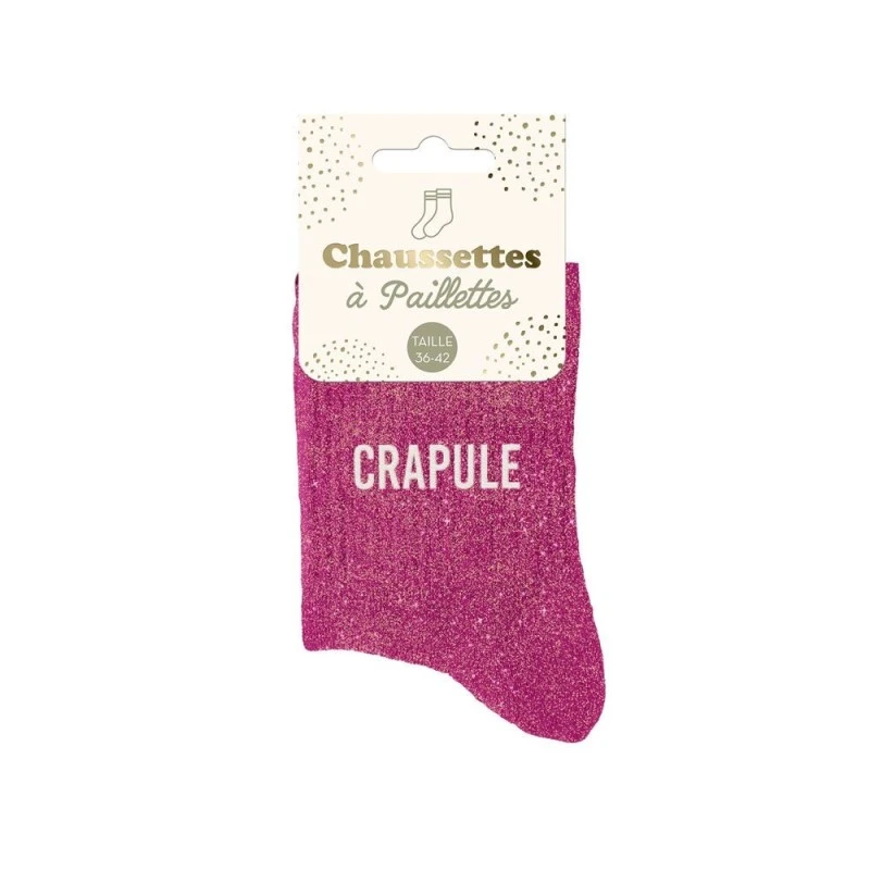 Chaussettes "CRAPULE"