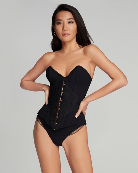 Carri Corset in Black | By Agent Provocateur New In