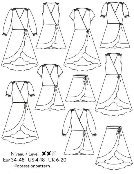 Patron Atelier Scämmit Robe - Obsession