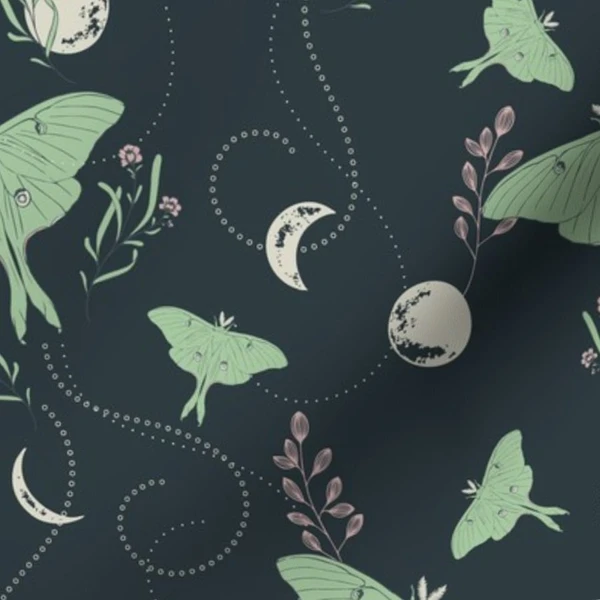 Fabric in Actias Luna