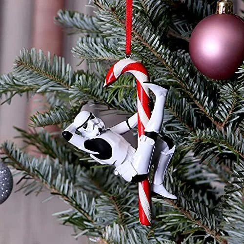 Boule de Noël : Stormtrooper Candy Cane