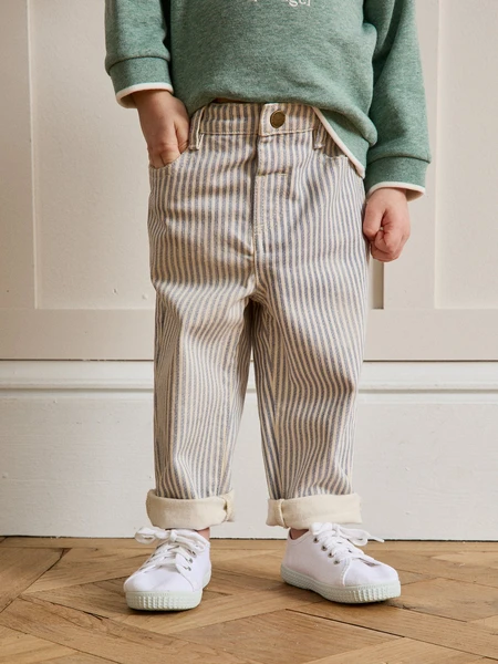Pantalon rayé Bébé - Collection Hickory Stripes