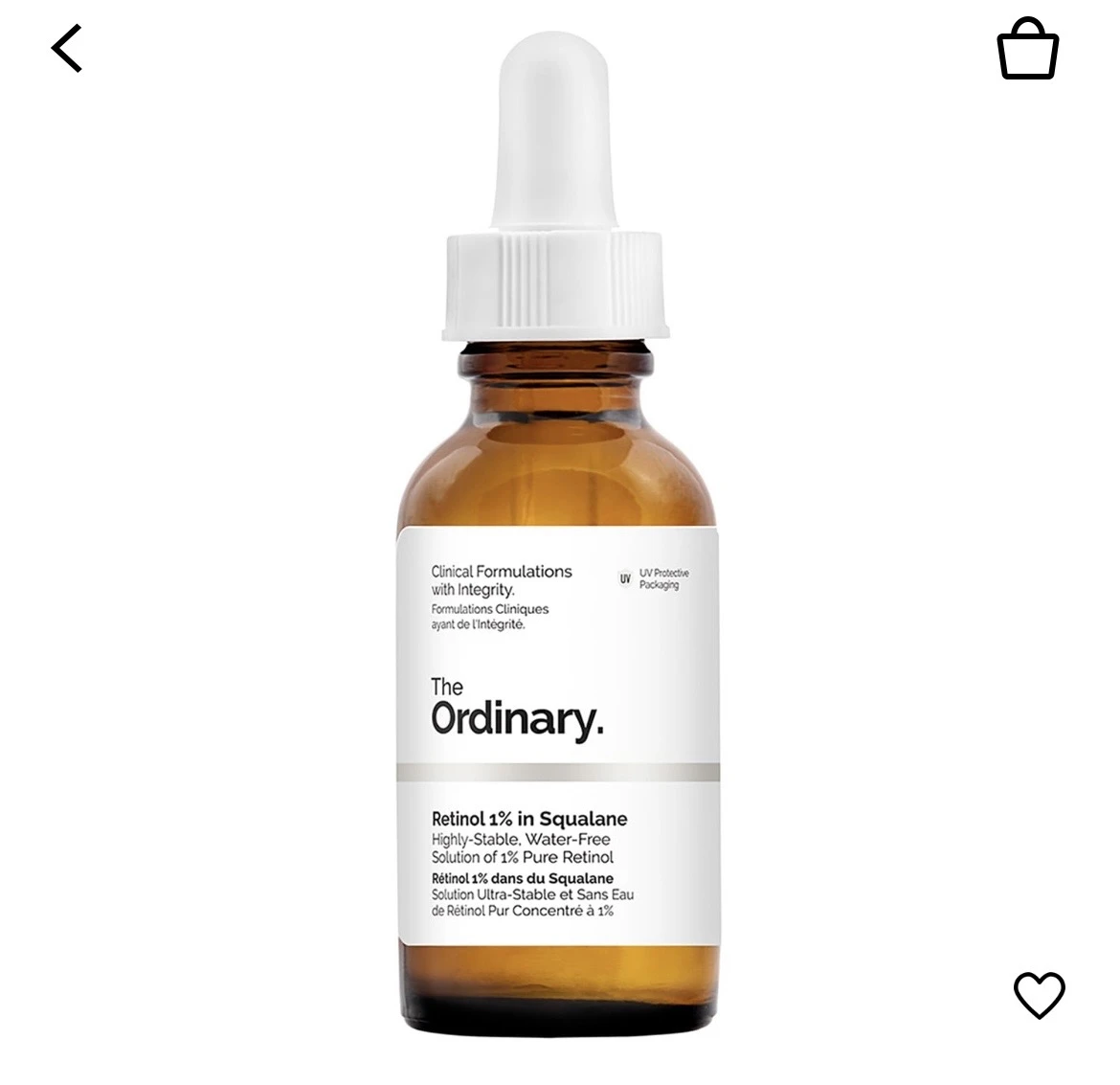 Sérum Rétinol THE ORDINARY