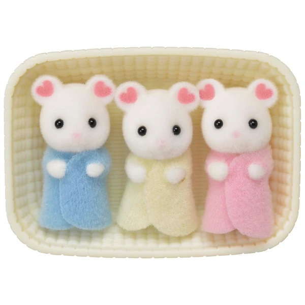Sylvanian Families - Triplés Souris Marshmallow