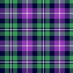 MacNeil tartan - 8" greyed green and Fabric | Spoonflower