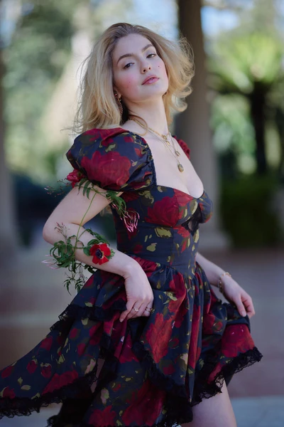 Eden Lace Hankie Dress