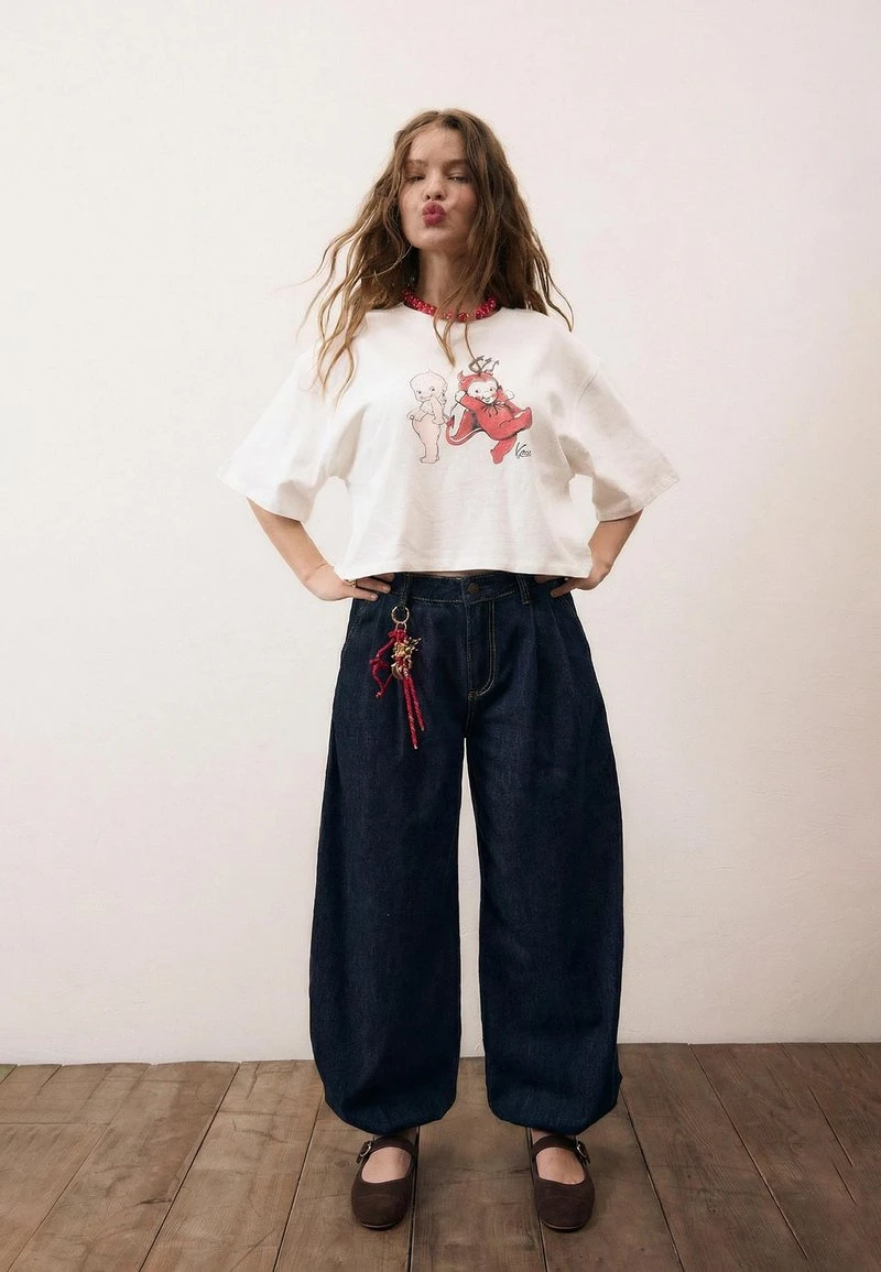 Stradivarius TOECAP BALLERINA FLATS - Babies - brown/marron - ZALANDO.FR