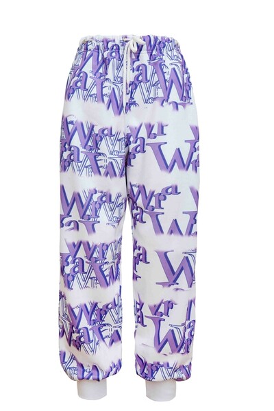 DELETED LOGO SWEATPANTS | W.I.A