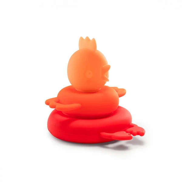 Jouet de bain : pyramide flottante Paulette la poulette Lilliputiens - Au bain (3 mois +) - Lilliputiens
