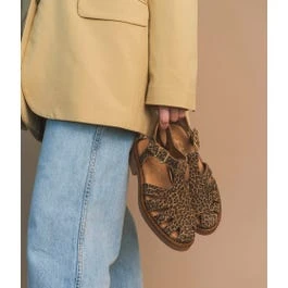 SANDALE GORDIE LEOPARD