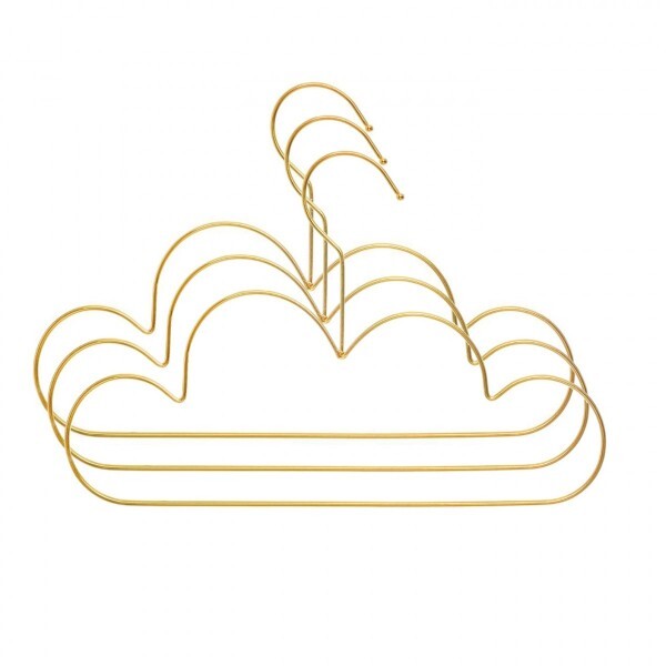 Lot 3 Cintres Cloud Or