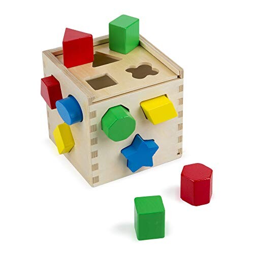 Melissa &amp; Doug - 10575 - Cube De Tri De Formes