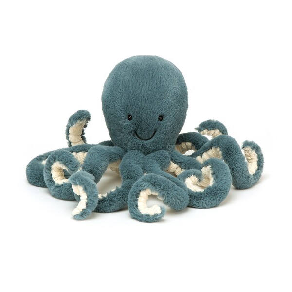 Jellycat - Peluche poulpe Storm - Bleu