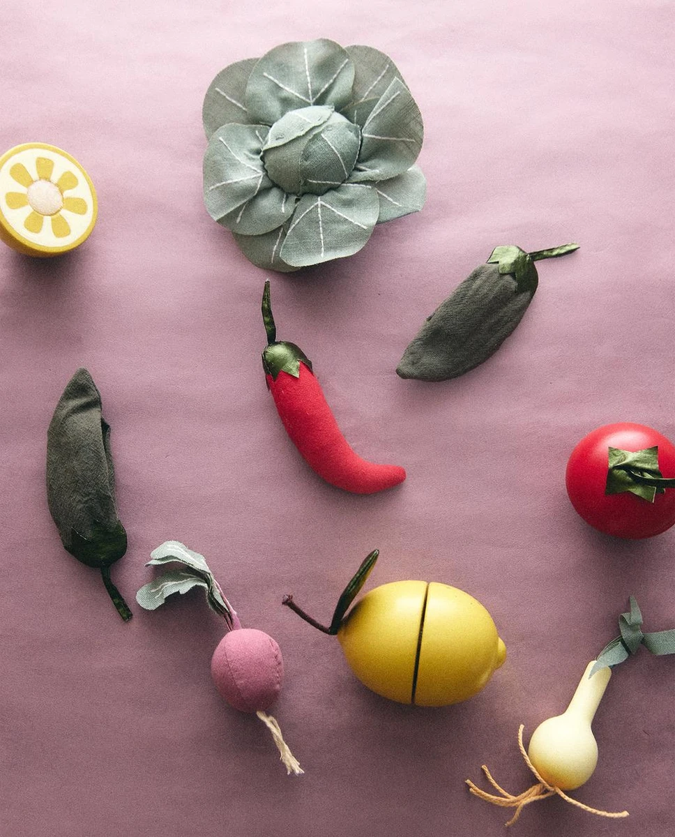 JOUET ENSEMBLE FRUITS ET LÉGUMES POUR ENFANTS | Zara Home France
