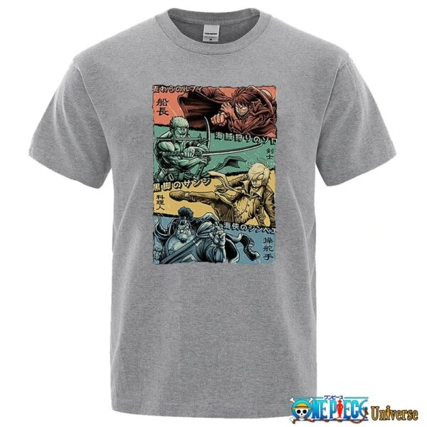 Onepiece T-shirt Zozo x Luffy X Sabo - Official One Piece Merch Collection 2024 - One Piece Universe Store