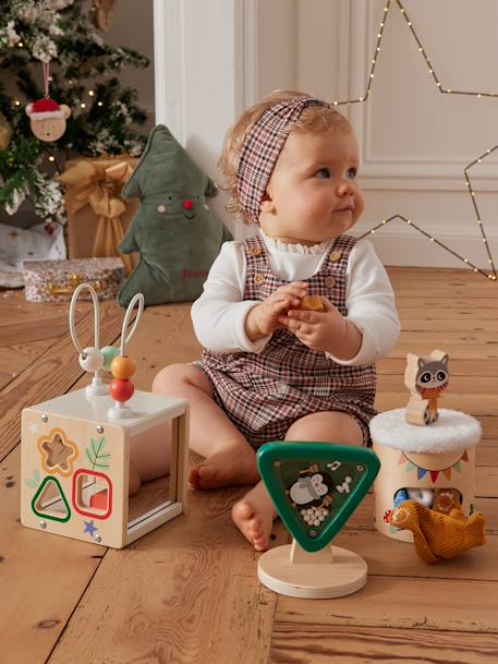 Table D'Activités En Bois Pour Enfant à Partir De 2 Ans - Jouet D'Éveil Sensoriel Avec Xylophone, Tambour - Développe La Motricité Et La Coordination - 13