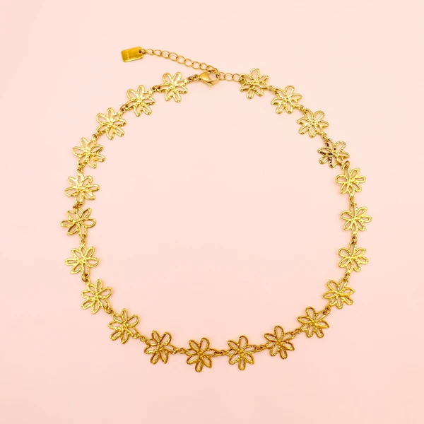 En dorée COLLIER - JASMINE