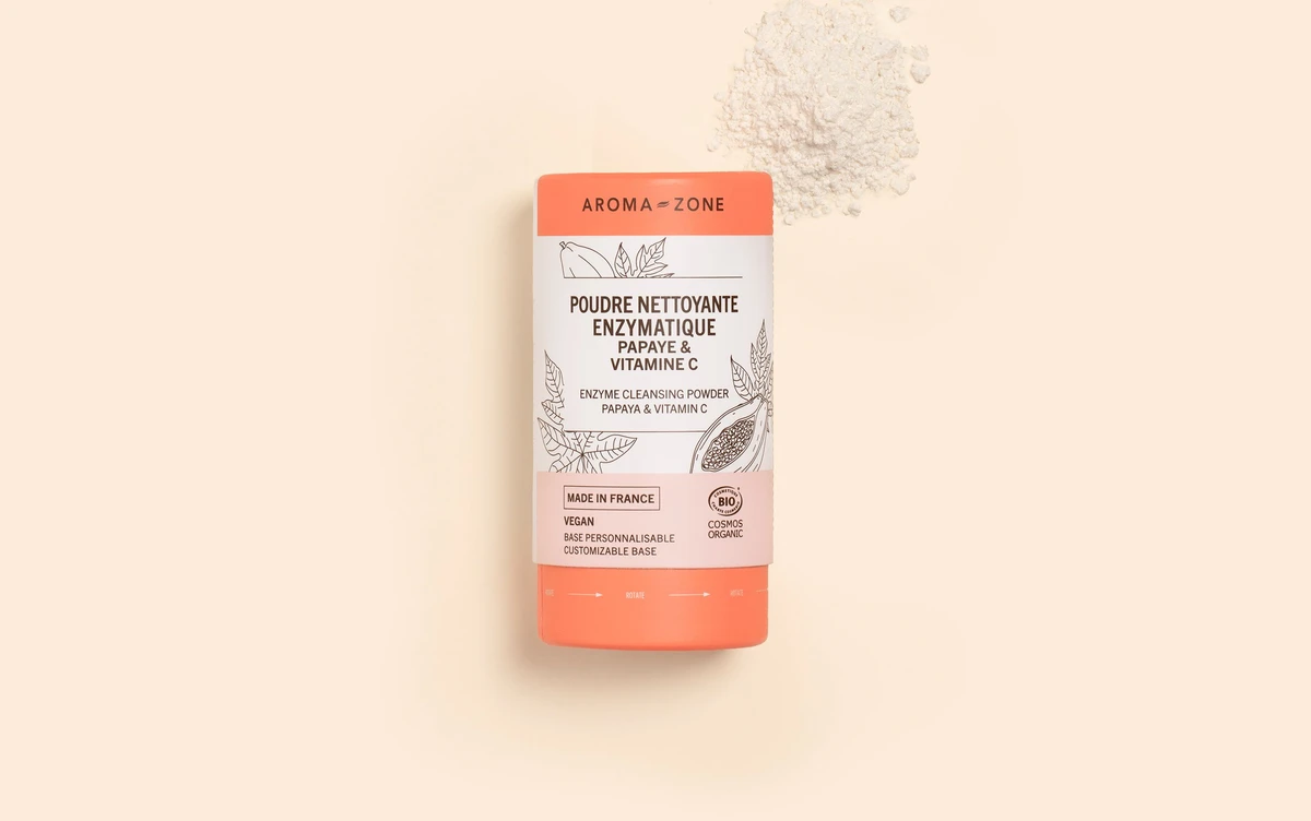 Poudre nettoyante enzymatique Papaye & Vitamine C