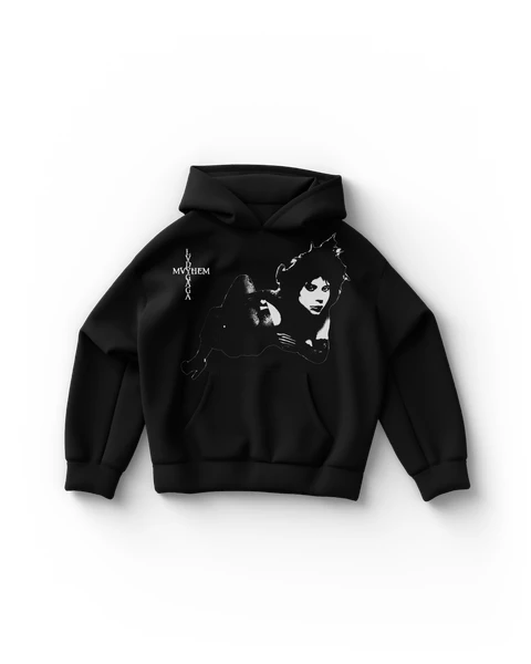 Contrast Tracklist Hoodie - Lady Gaga Official FR
