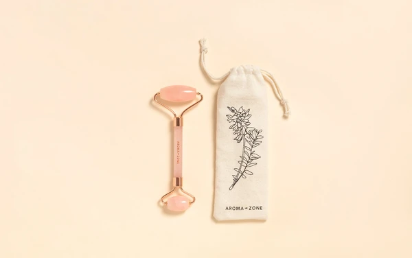 Roller visage quartz rose