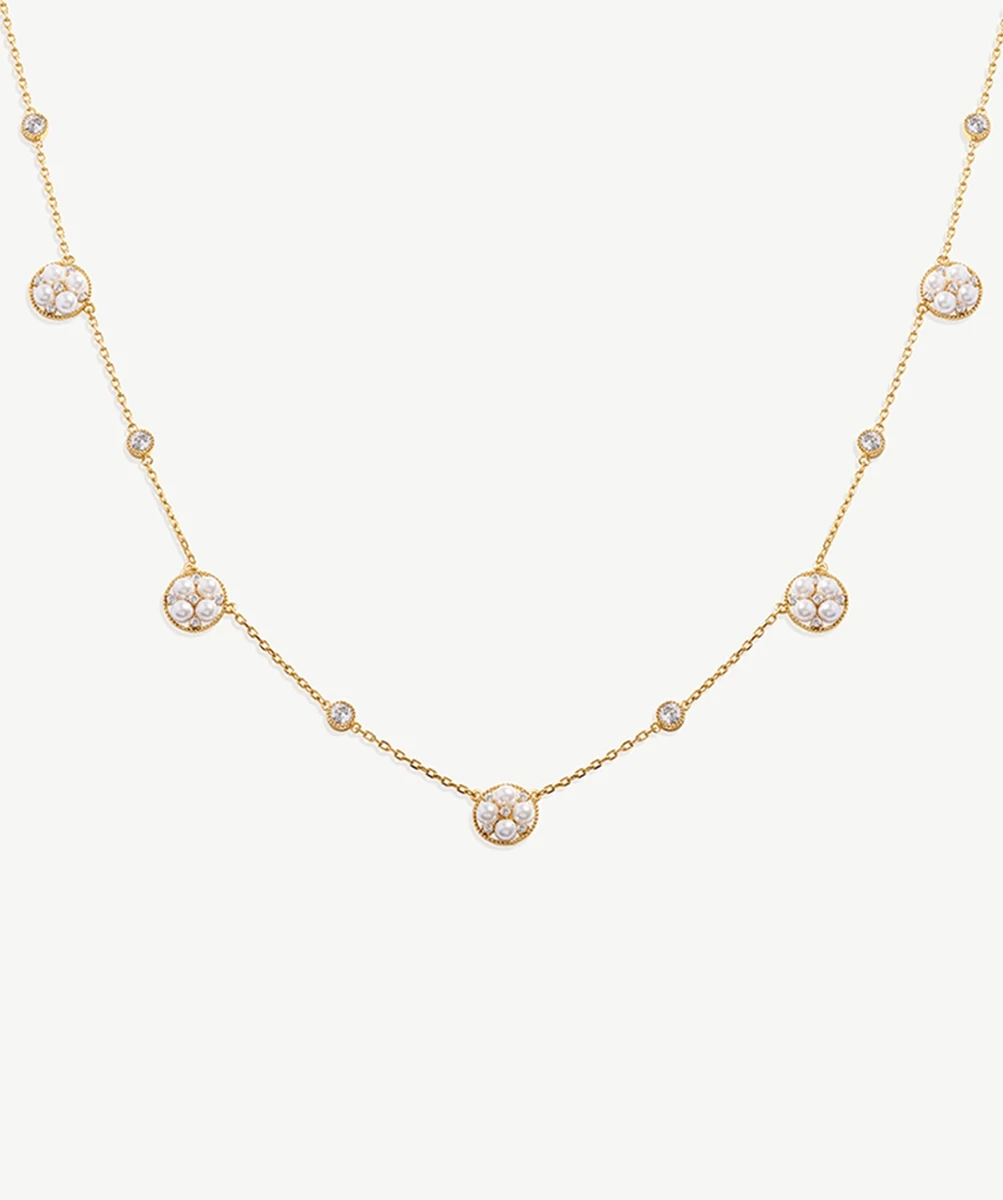 Bouquet Pearl Necklace