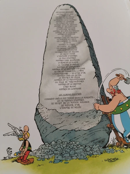 asterix: en Corse, en hispanie, chez les helvetes,chez les bel, légionnaire 