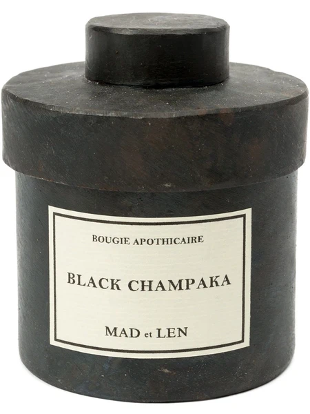 MAD et LEN | Bougie Apothicaire "Black Champaka"