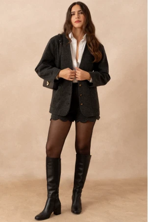 VESTE VILASSIA CARBONE