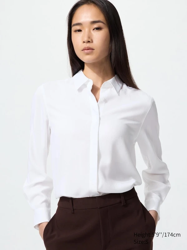 Blouse en rayonne pour Femme | UNIQLO FR