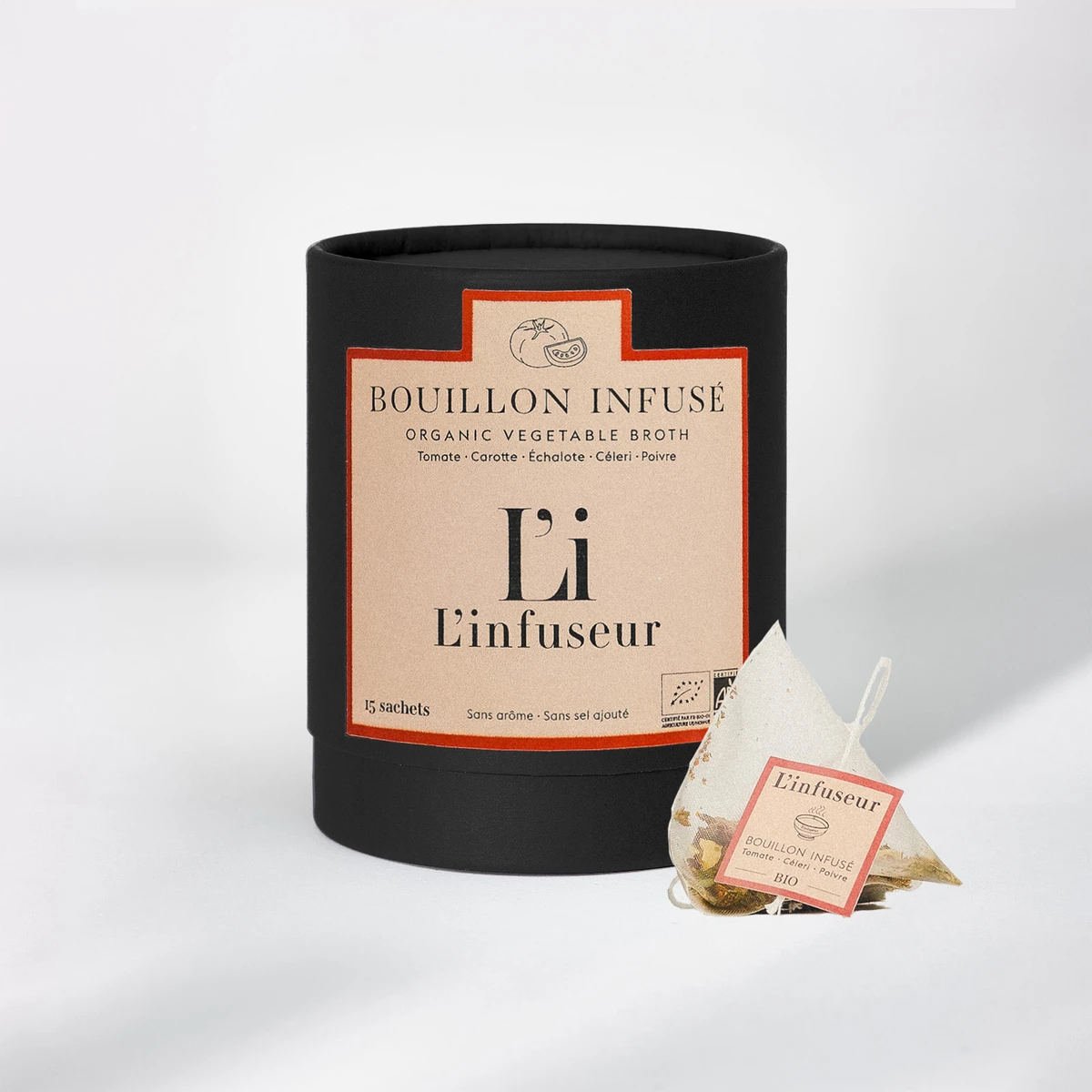 Bouillon infusé bio tomate céleri