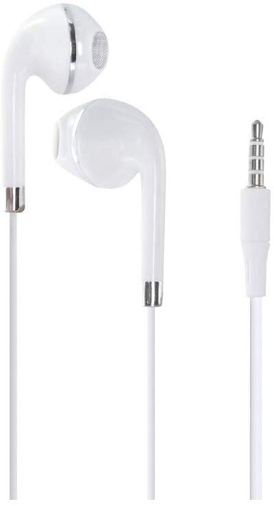 K-S-Trade® Ecouteurs P. Meizu Pro 7 Plus avec Microphone Et Contrôle du Volume Bouchon Blanc 3,5 Mm avec Bouchons d'oreilles Casque Serre-tête Stéréo Casques: Amazon.fr: High-tech